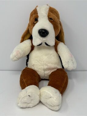 Animaland Dudley Bassett Hound Dog Plush Stuffed Animal 2013